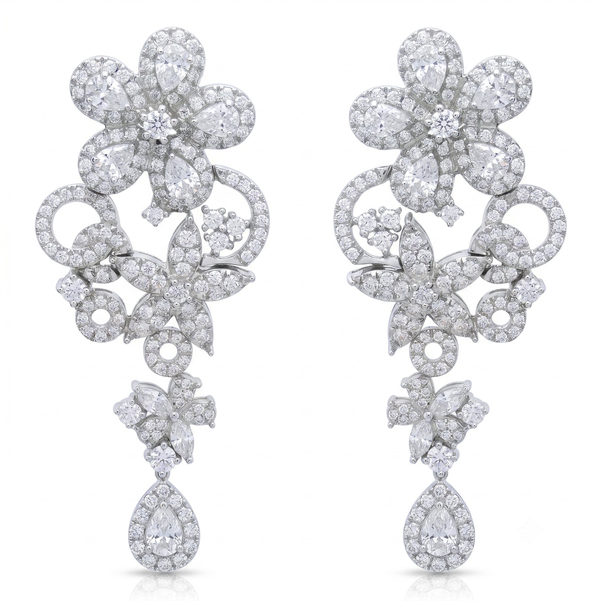 Volute · Standard chandelier earrings