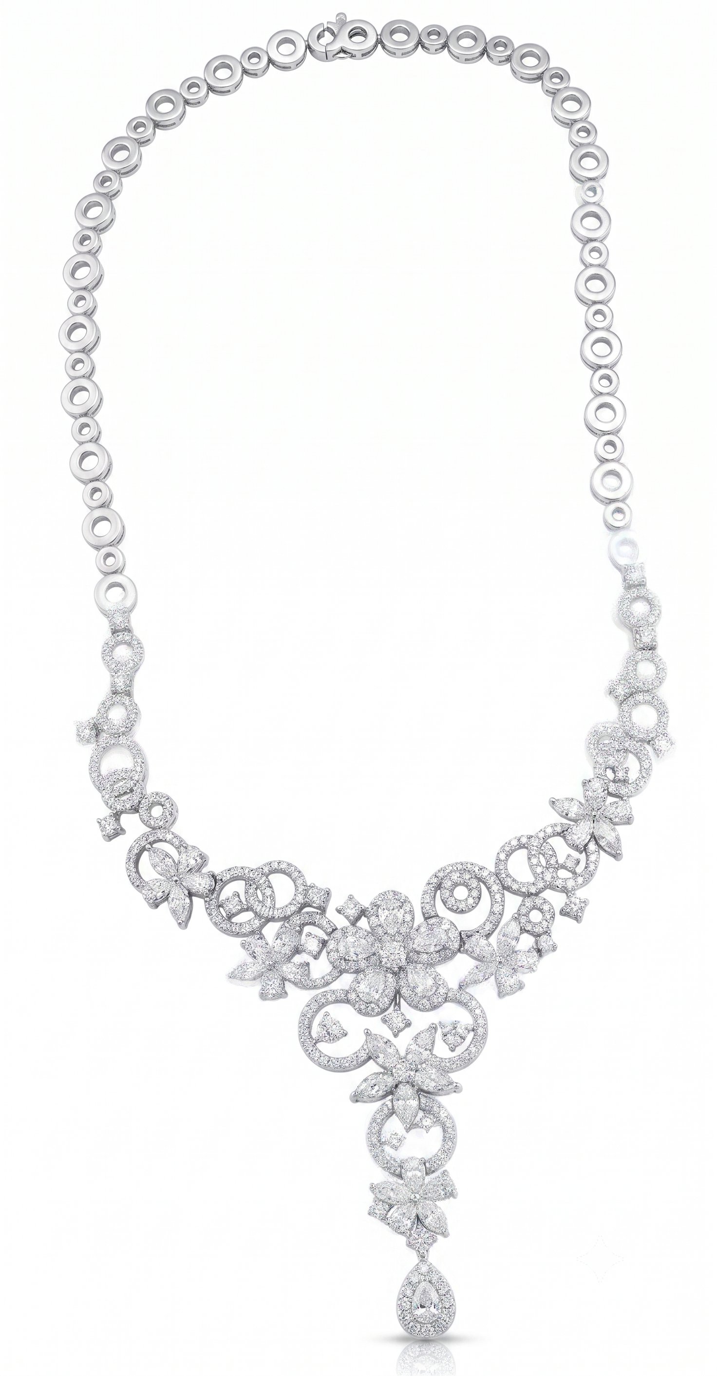 Volute · Festoon necklace