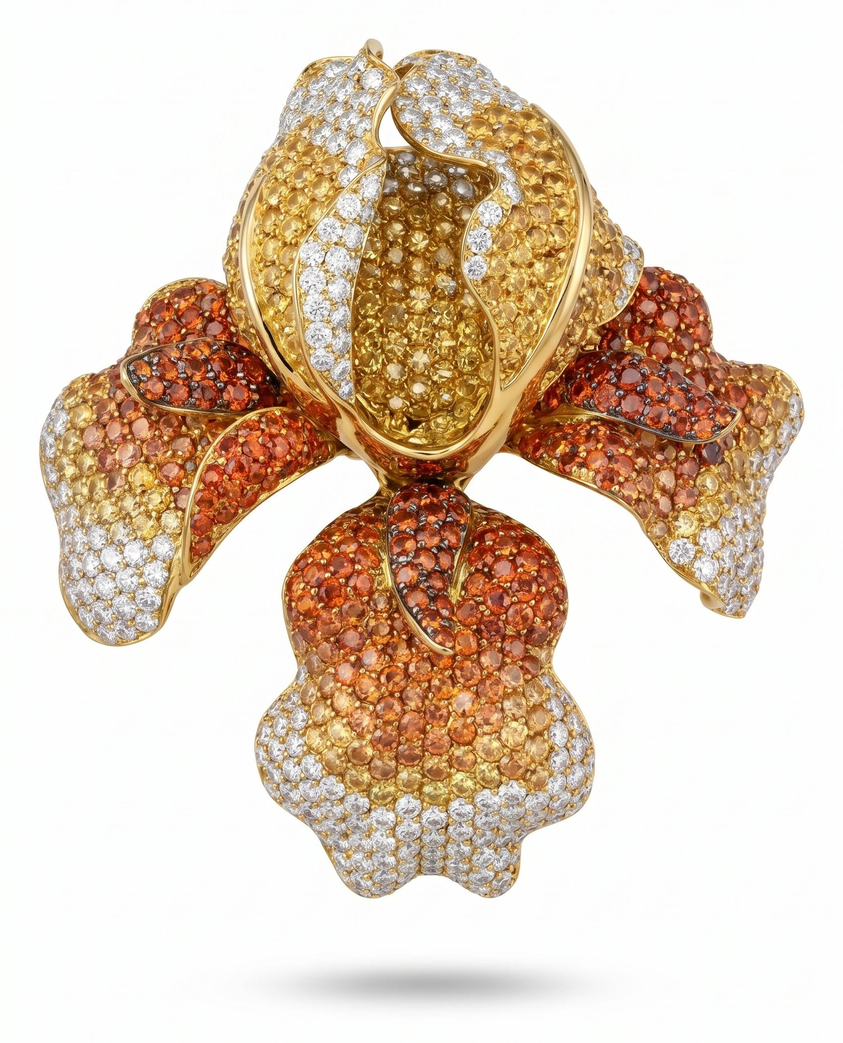 Donati · Orchidea brooch, high jewellery
