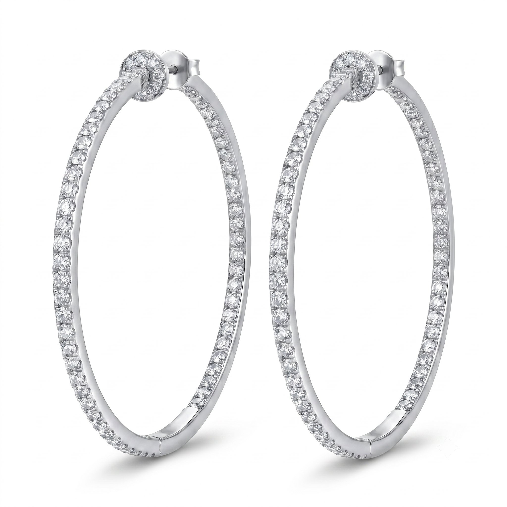 Cerchio · White Gold + Diamonds