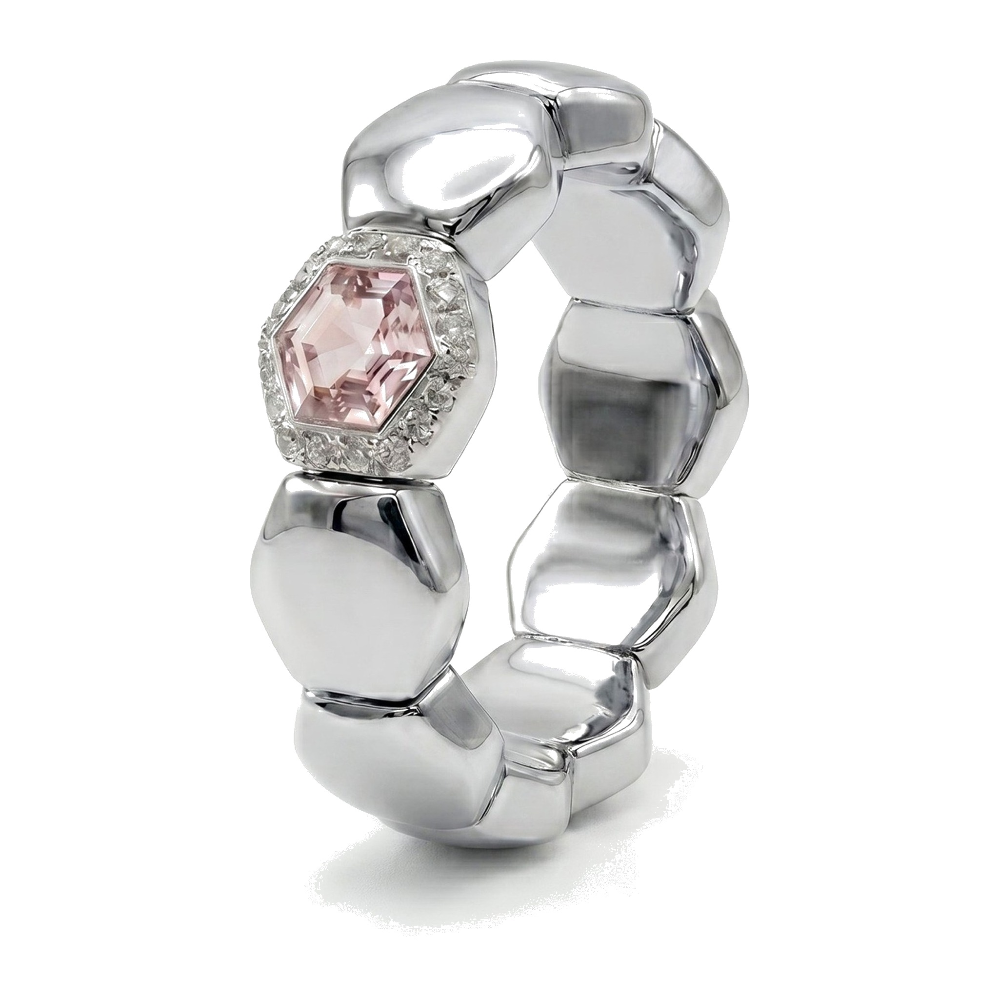 Hexagons · WG morganite