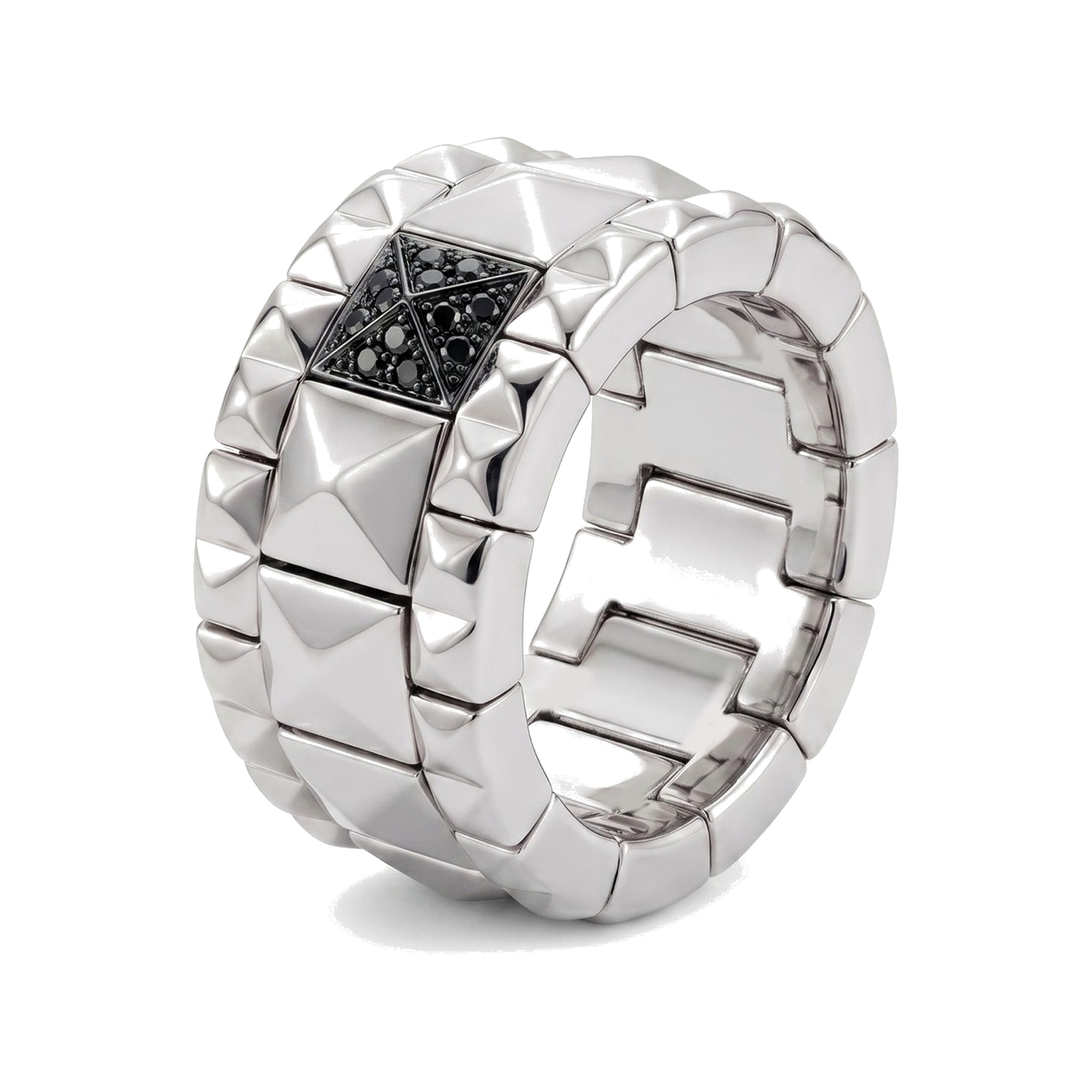 Pyramid Wide · WG pavé nero